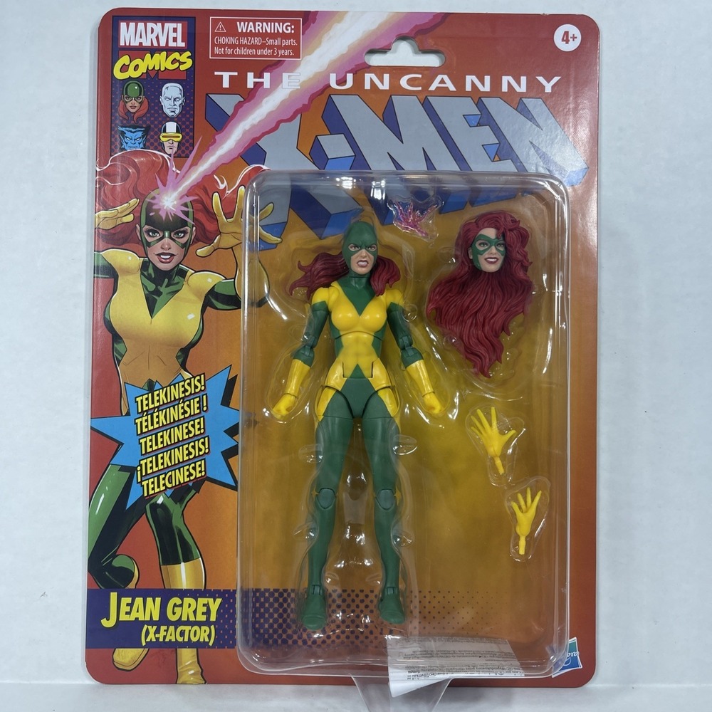 Marvel Legends JEAN GREY 6" Figure X-Factor Telekinesis! The Uncanny XMEN NEW